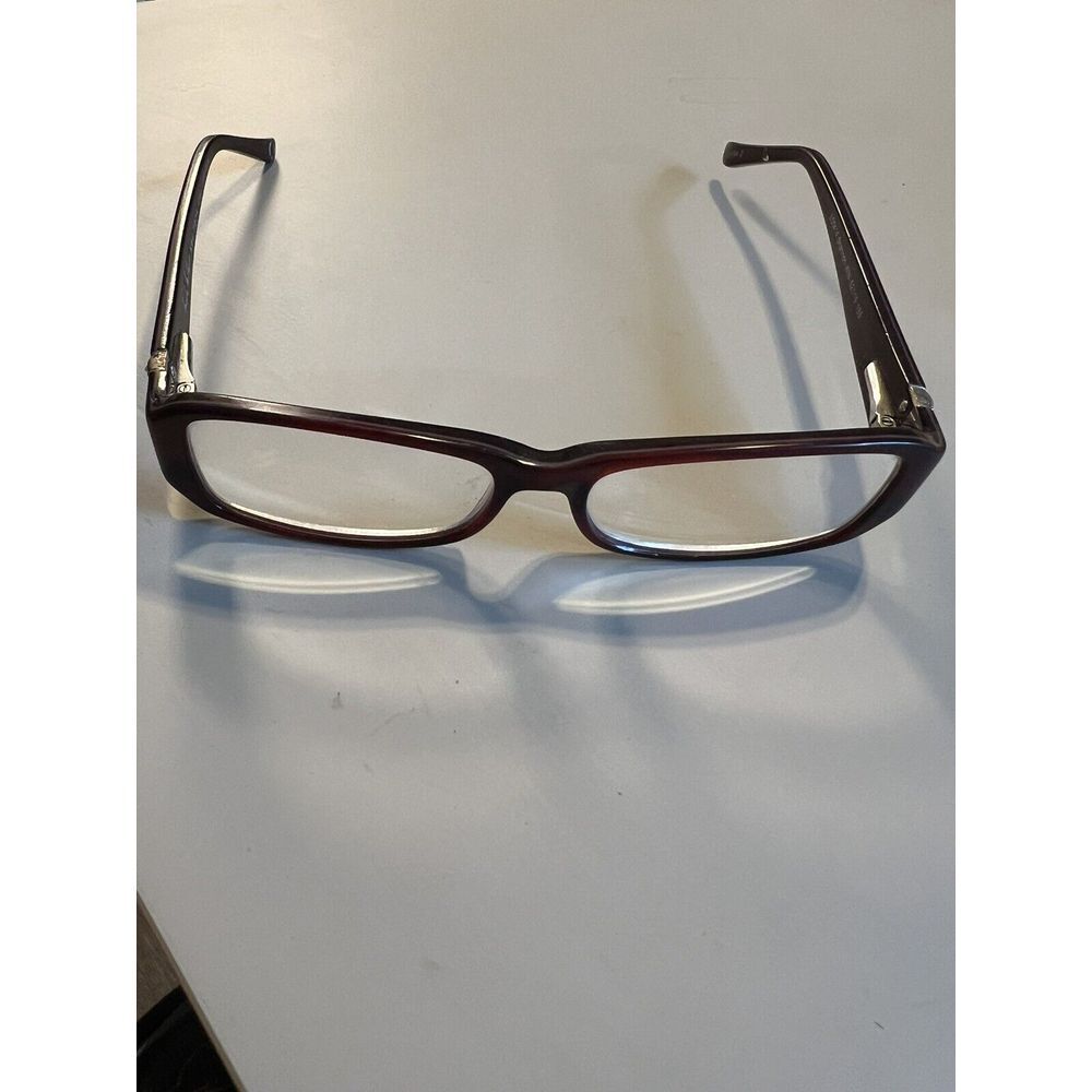 Nicole Miller Shannon WIN Wine Burgundy Reading Glasses +3.25 Rhinestone LO0414
